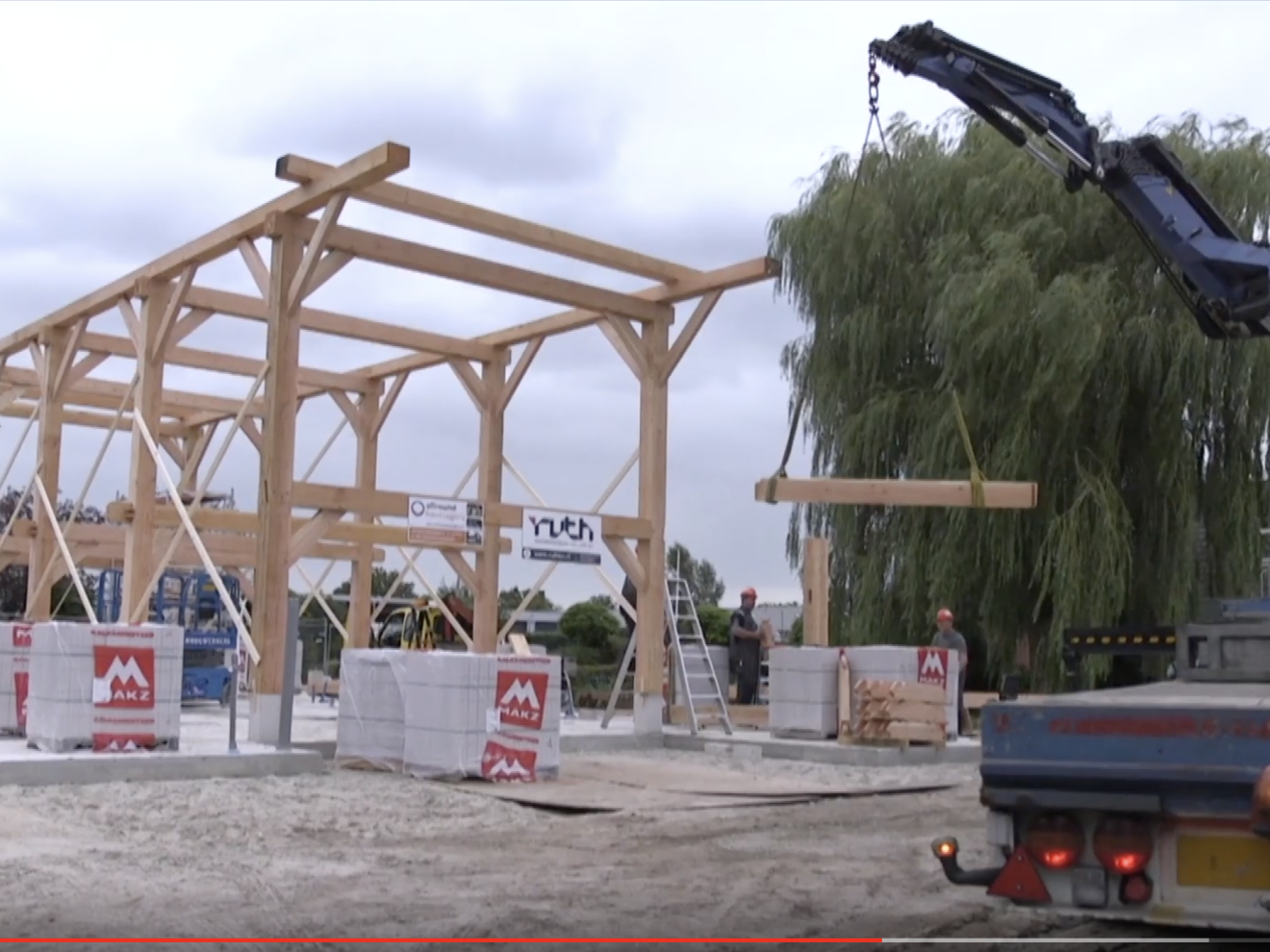 Nieuwbouw woonhuis Noordscheschut op RTV Drenthe